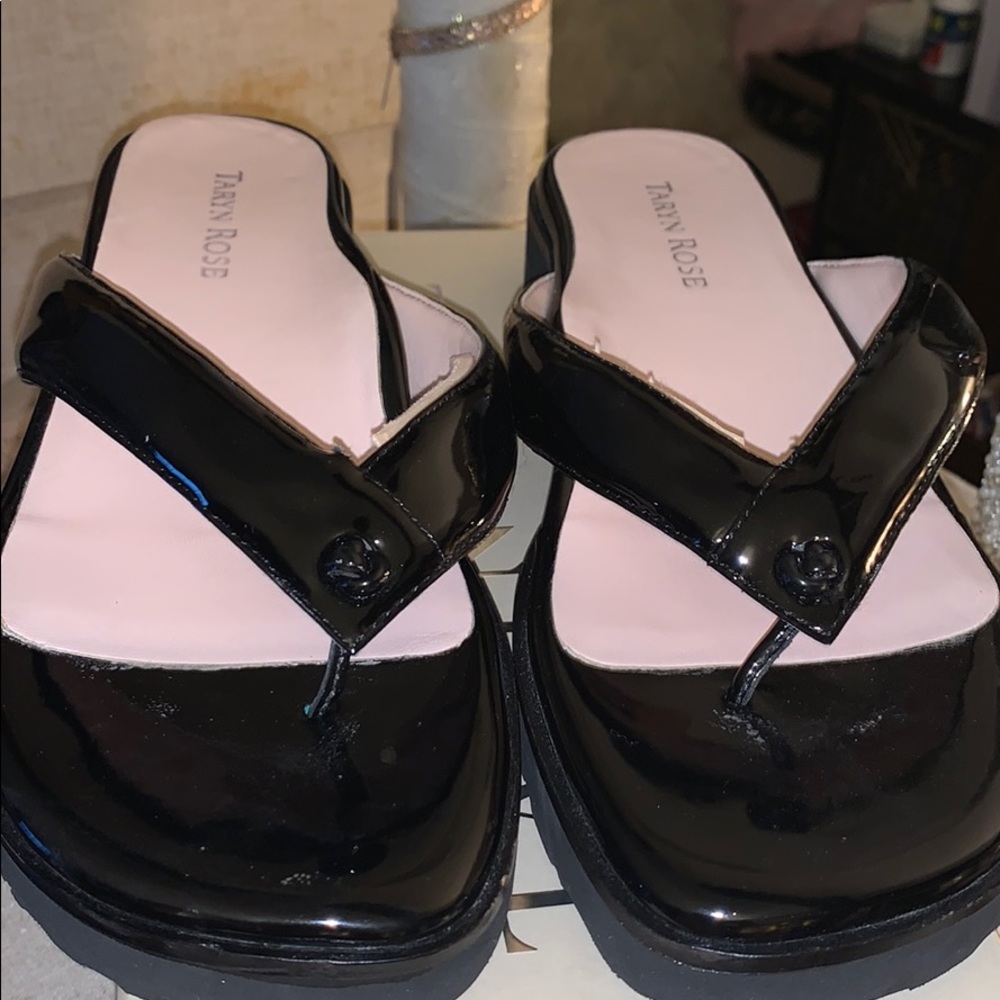 Black slip ons